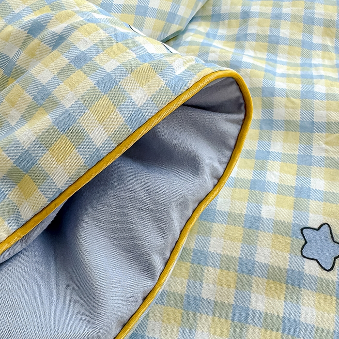 91家纺网 家纺一手货源 找家纺 美派 2026新款古法水洗云朵棉云感纱夏被夏凉被空调被 萌格小熊