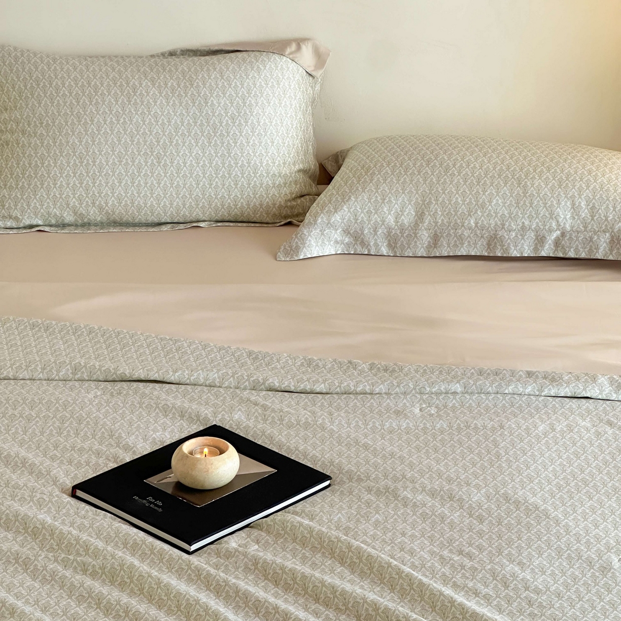 91家纺网 家纺一手货源 找家纺 丽笙被芯 2026新款兰精天丝数码印花Naia镂空夏被夏凉被空调被 奥利尔-绿