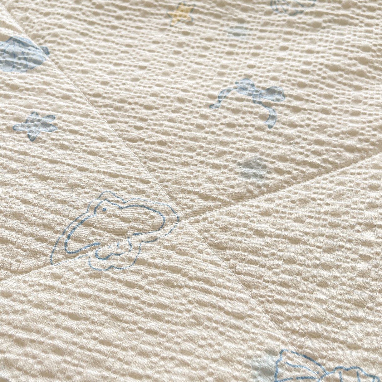 91家纺网 家纺一手货源 找家纺 米萝家居 2026新款泡泡棉夏被新疆棉花空调被夏凉被 神秘海域