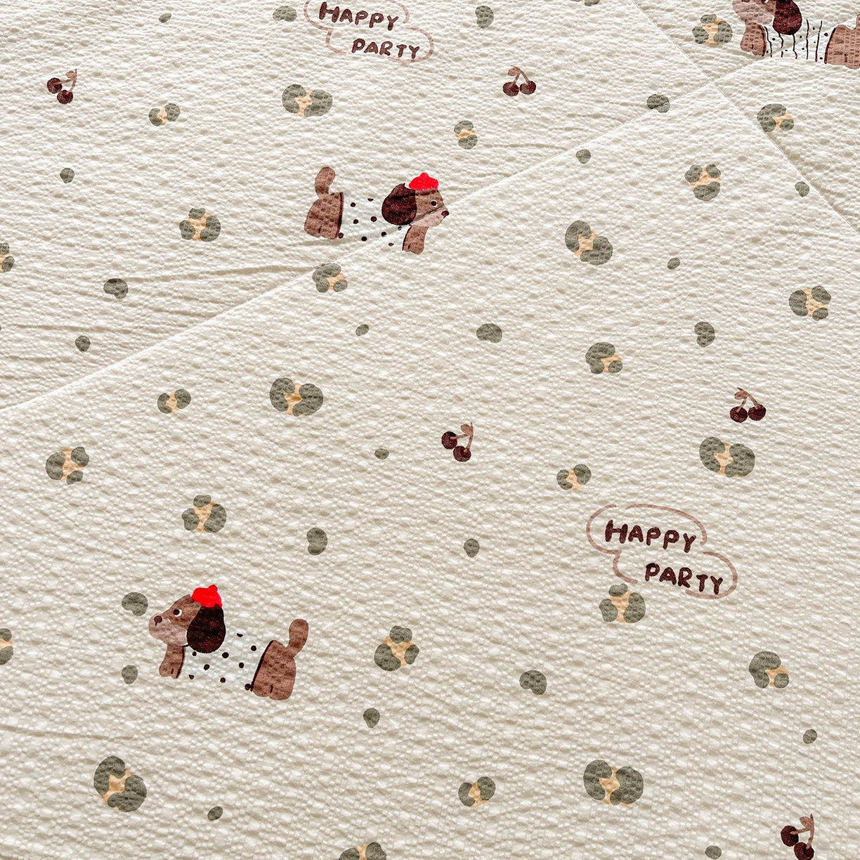 91家纺网 家纺一手货源 找家纺 米萝家居 2026新款泡泡棉夏被新疆棉花空调被夏凉被 狗狗日记