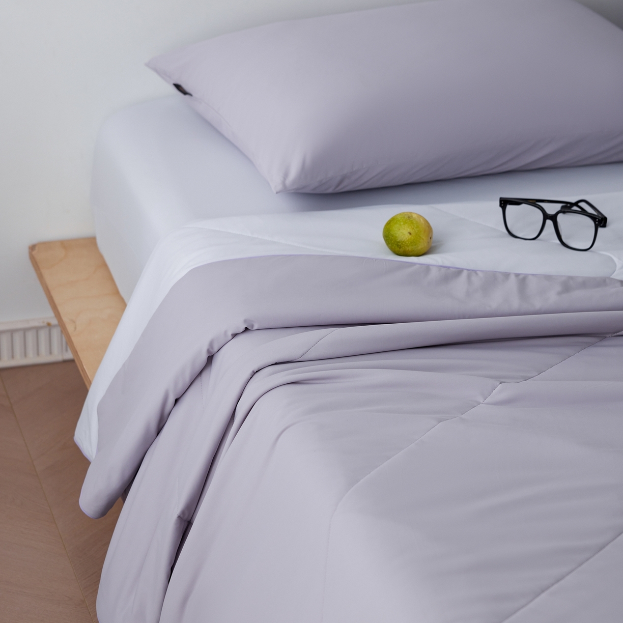 91家纺网 家纺一手货源 找家纺 丽笙被芯 2026新款冰皮凉凉夏被夏凉被空调被 葡萄酪酪