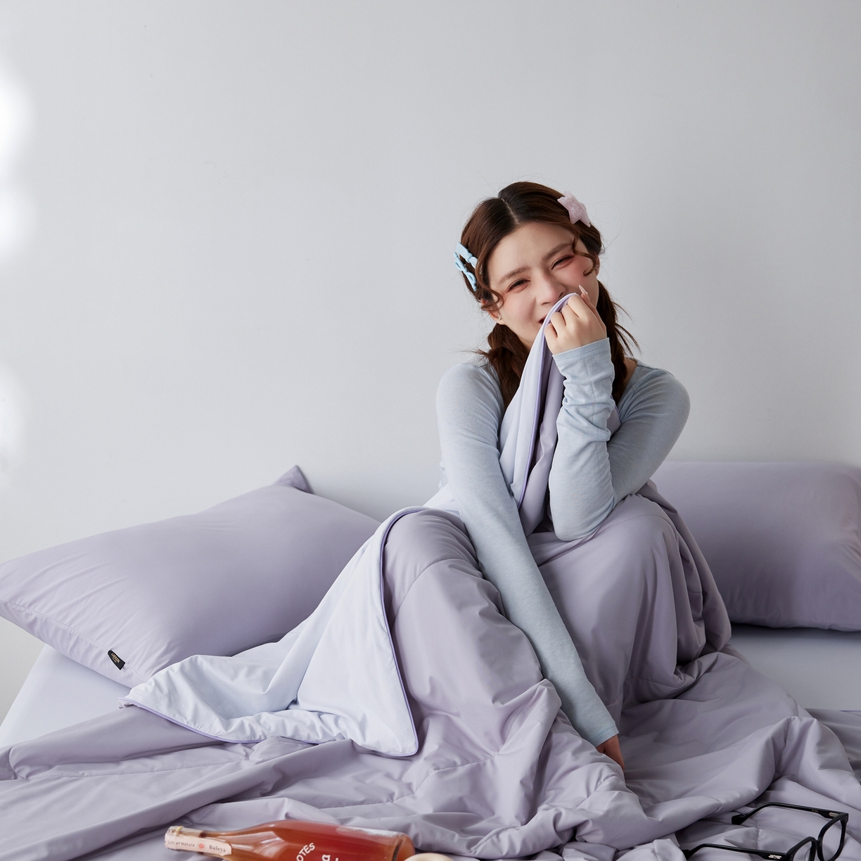 91家纺网 家纺一手货源 找家纺 丽笙被芯 2026新款冰皮凉凉夏被夏凉被空调被 葡萄酪酪