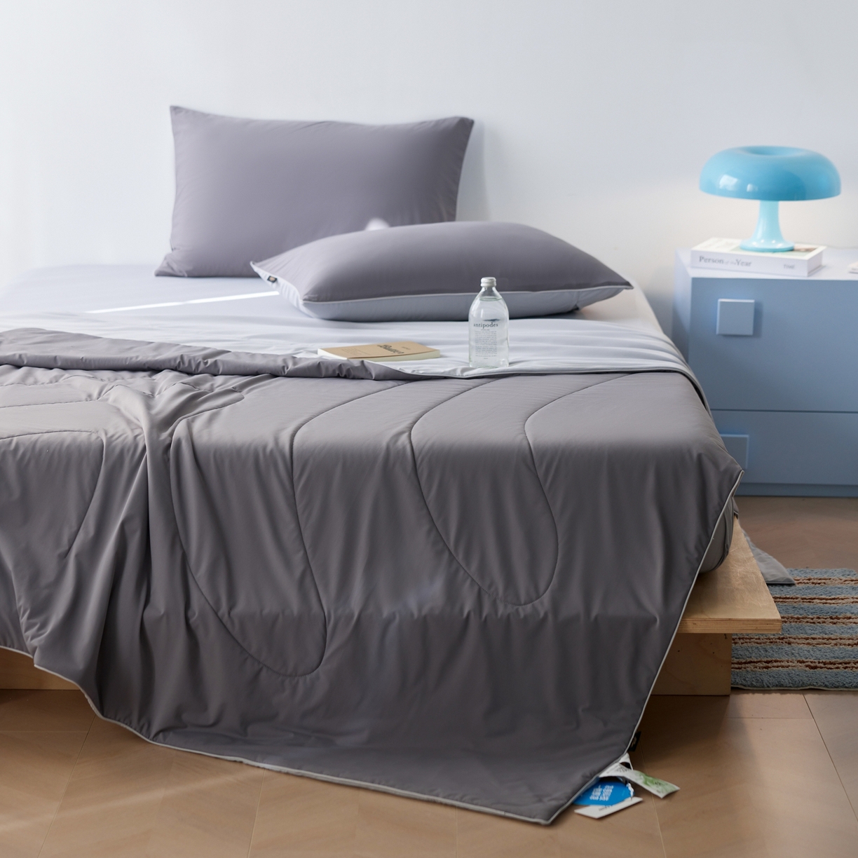 丽笙被芯 2026新款冰皮凉凉夏被夏凉被空调被 炭烧椰子