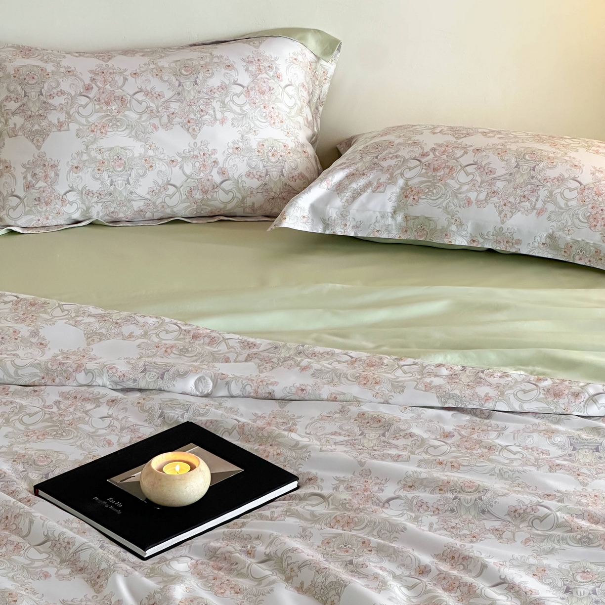 91家纺网 家纺一手货源 找家纺 丽笙被芯 2026新款兰精天丝数码印花Naia镂空夏被夏凉被空调被 莉格