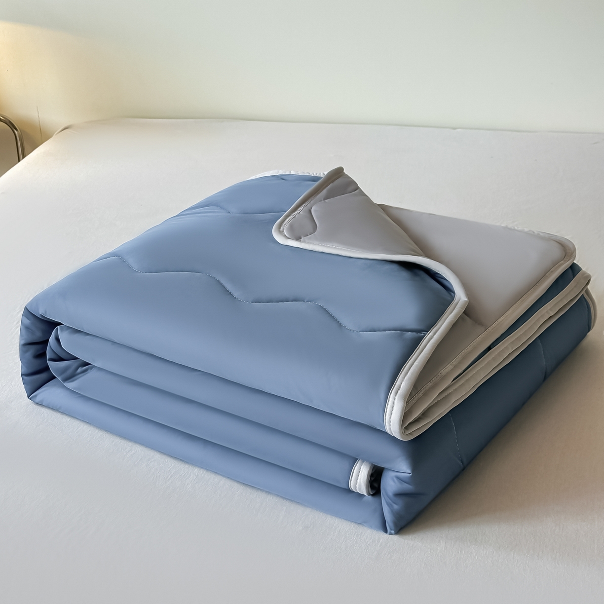 91家纺网 家纺一手货源 找家纺 （总）好欣怡家纺 2026新款双层绗缝凉感丝夏被