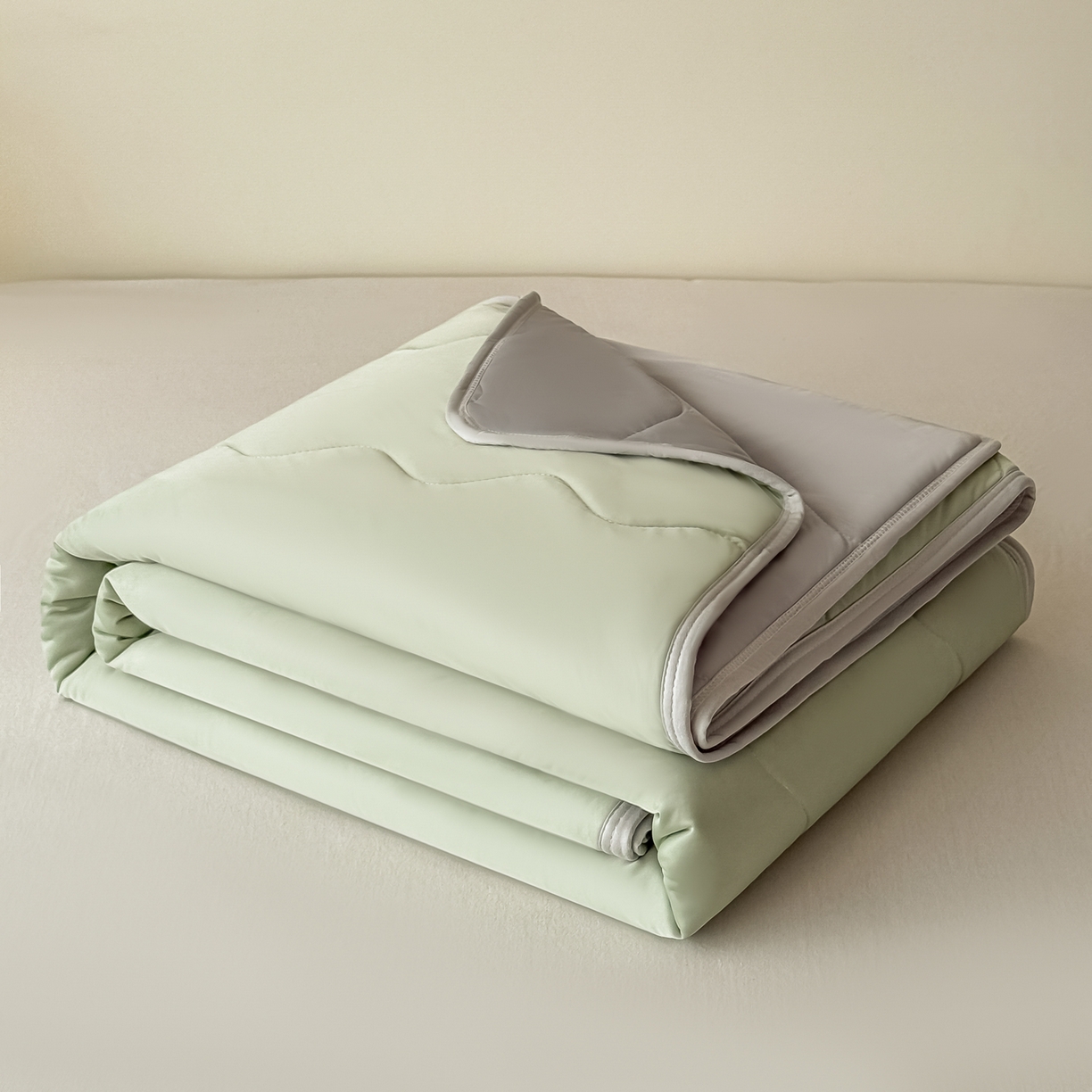 91家纺网 家纺一手货源 找家纺 （总）好欣怡家纺 2026新款双层绗缝凉感丝夏被