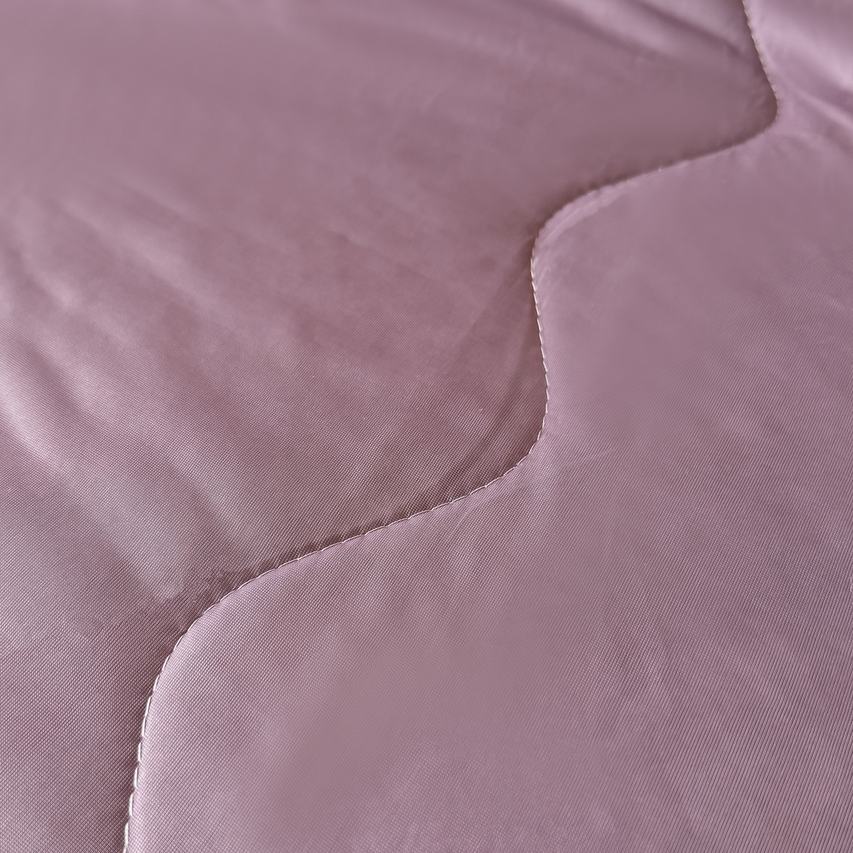 91家纺网 家纺一手货源 找家纺 好欣怡家纺 2026新款双层绗缝凉感丝夏被 罗兰紫