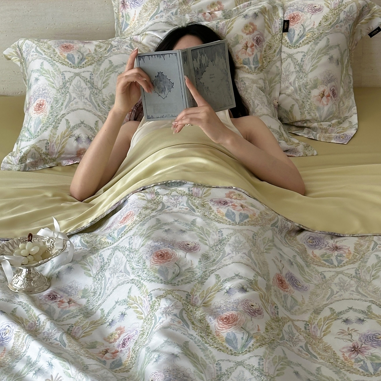 91家纺网 家纺一手货源 找家纺 丽笙被芯 2026新款兰精天丝数码印花Naia镂空夏被夏凉被空调被 维克多