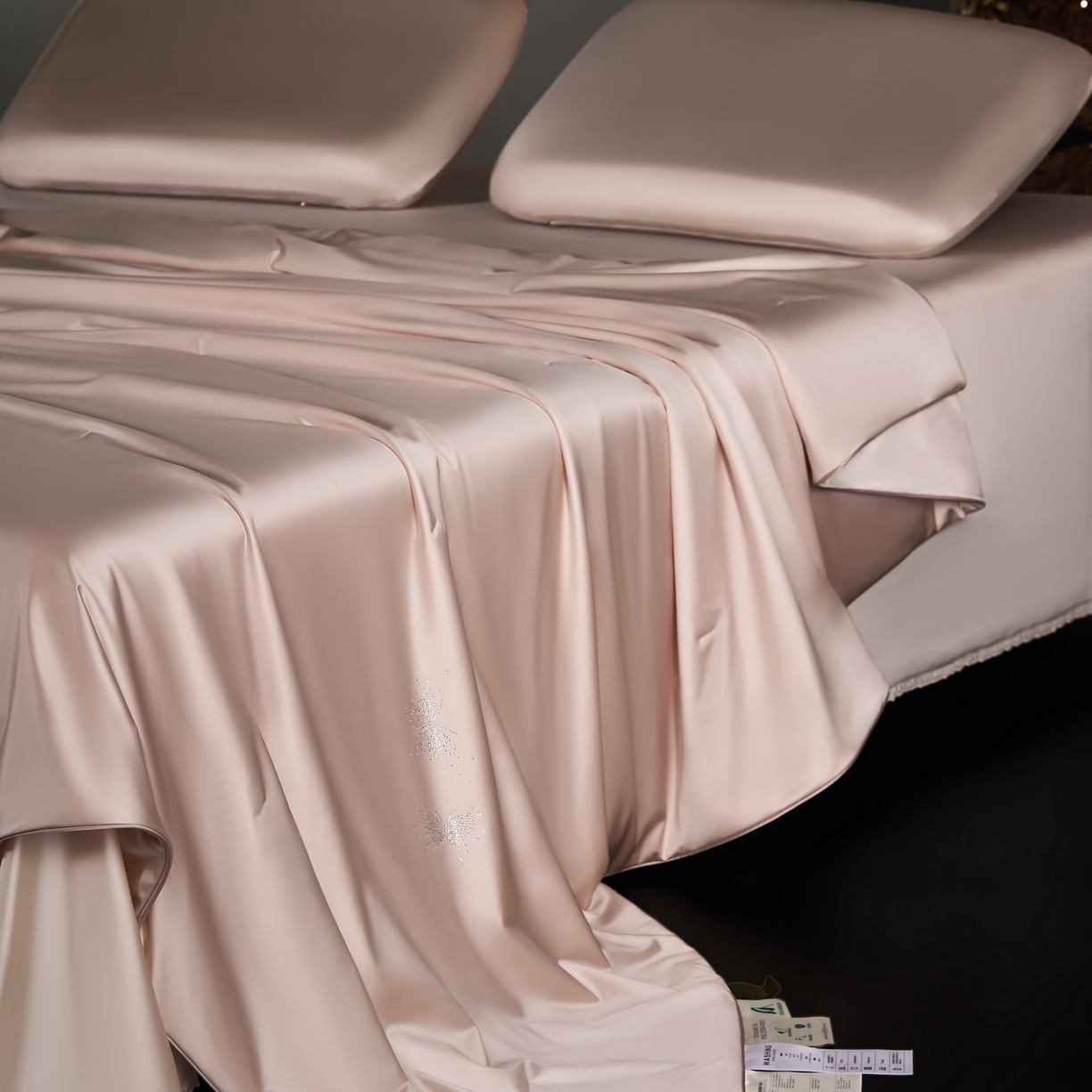 91家纺网 家纺一手货源 找家纺 桂雅居 2026新款珍妮莎纤凉野蚕丝被夏被空调被夏凉被 蔷薇粉（最低控价：298起(券后价) 充值会员价-10）