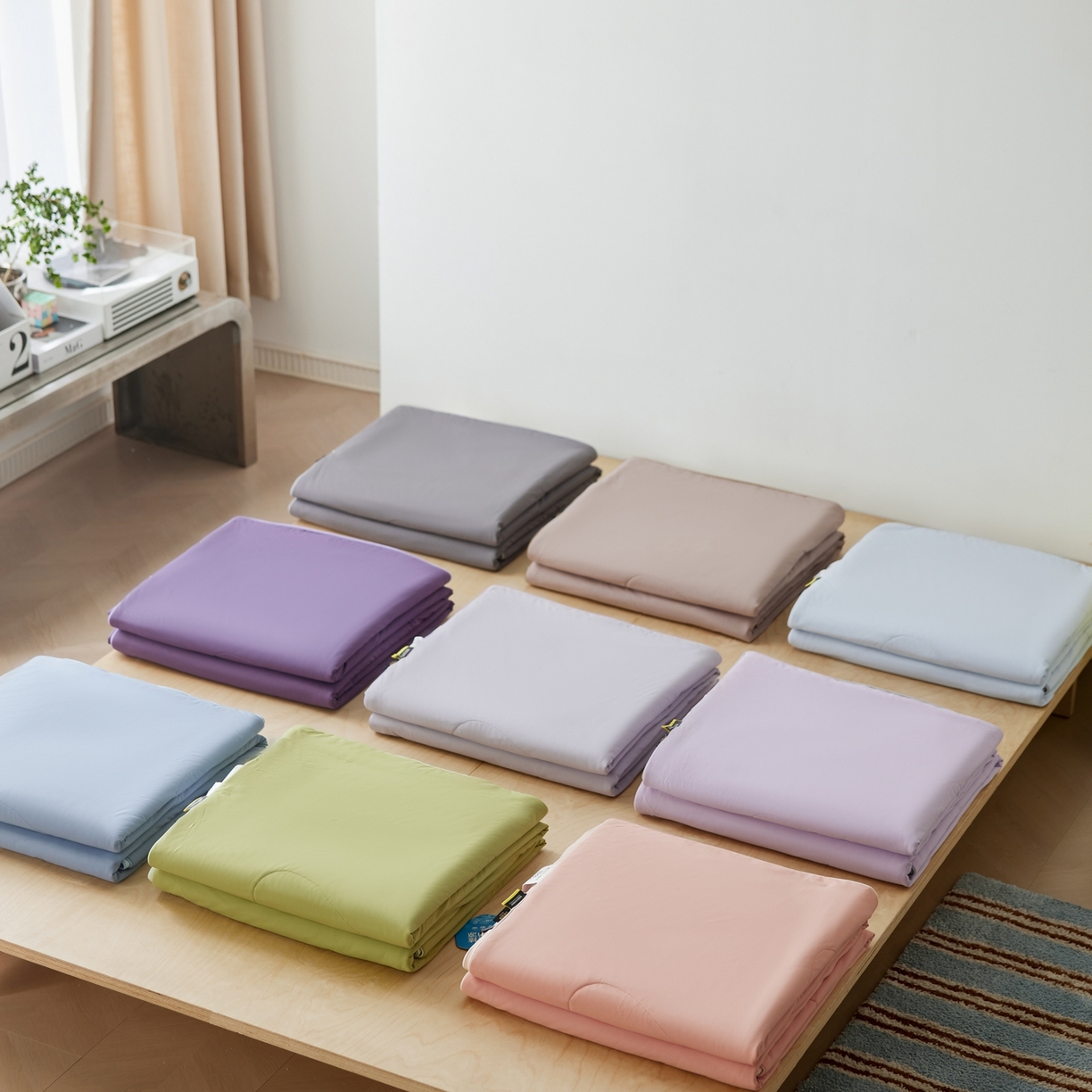 丽笙被芯 2026新款冰皮凉凉夏被夏凉被空调被 组合图（仅供展示不可下单）