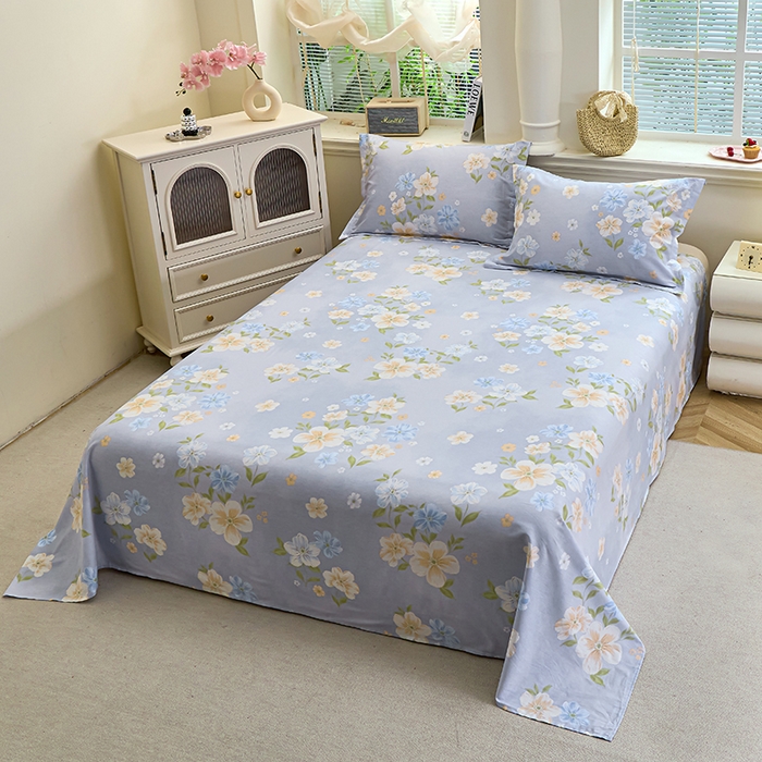 91家纺网 家纺一手货源 找家纺 （总）馨雅家纺 2026新款多规格纯棉印花床单单品床单单件