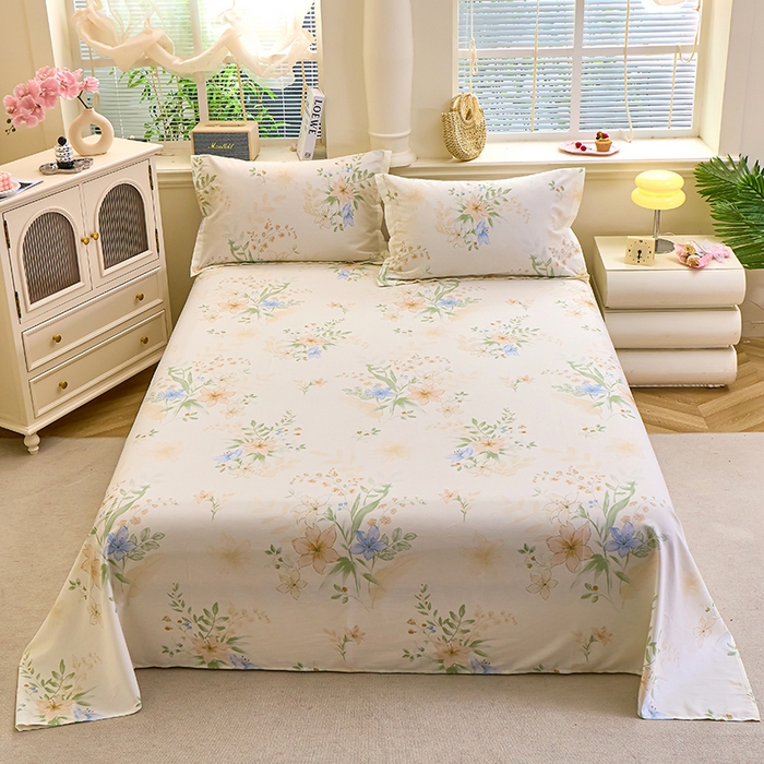 91家纺网 家纺一手货源 找家纺 （总）馨雅家纺 2026新款多规格纯棉印花床单单品床单单件