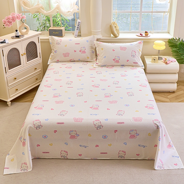 91家纺网 家纺一手货源 找家纺 （总）馨雅家纺 2026新款多规格纯棉印花床单单品床单单件