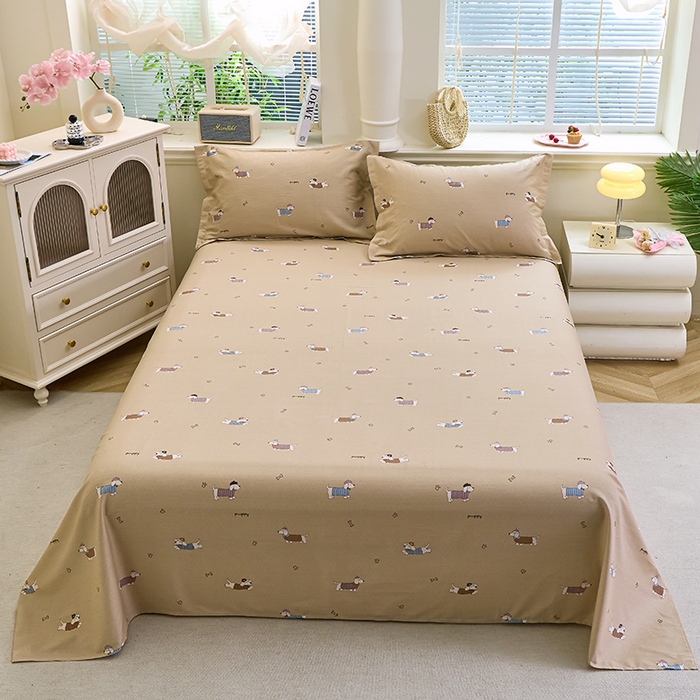 91家纺网 家纺一手货源 找家纺 （总）馨雅家纺 2026新款多规格纯棉印花床单单品床单单件