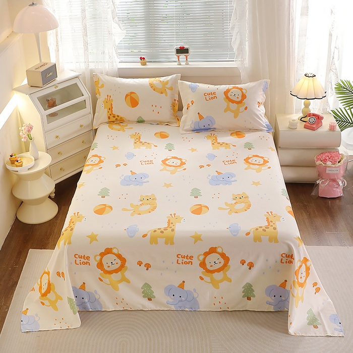 91家纺网 家纺一手货源 找家纺 （总）馨雅家纺 2026新款多规格纯棉印花床单单品床单单件