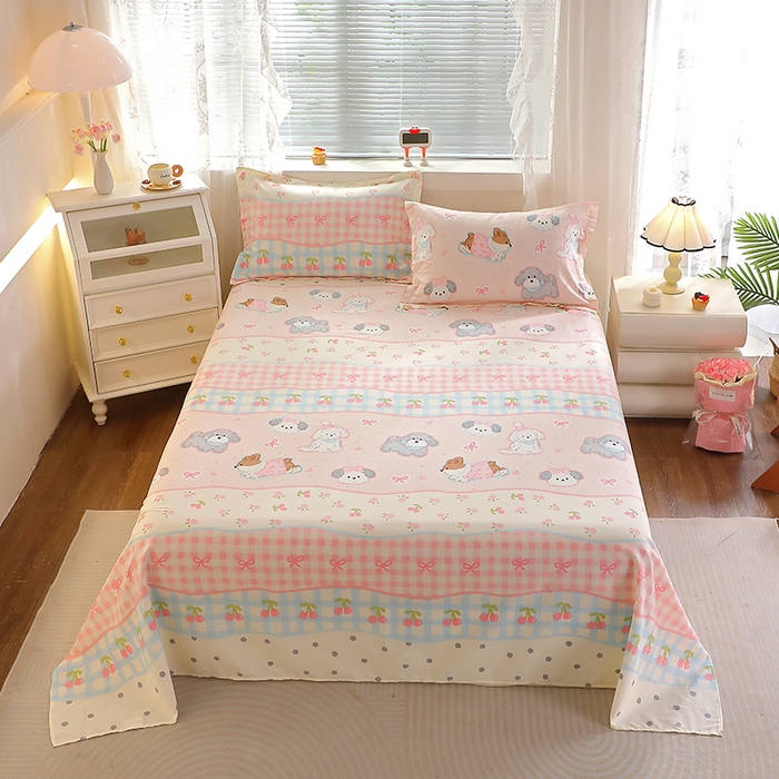 91家纺网 家纺一手货源 找家纺 （总）馨雅家纺 2026新款多规格纯棉印花床单单品床单单件