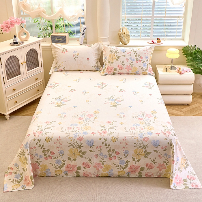 91家纺网 家纺一手货源 找家纺 （总）馨雅家纺 2026新款多规格纯棉印花床单单品床单单件