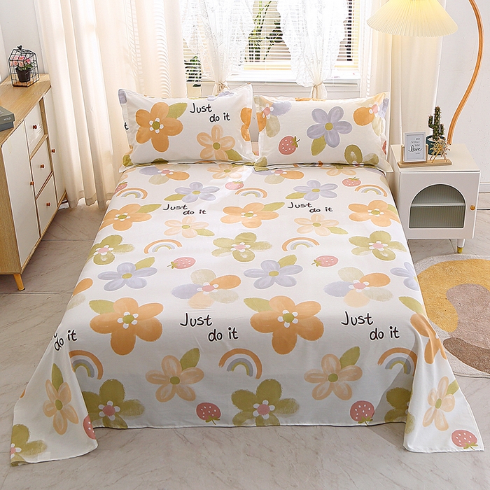 91家纺网 家纺一手货源 找家纺 （总）馨雅家纺 2026新款多规格纯棉印花床单单品床单单件