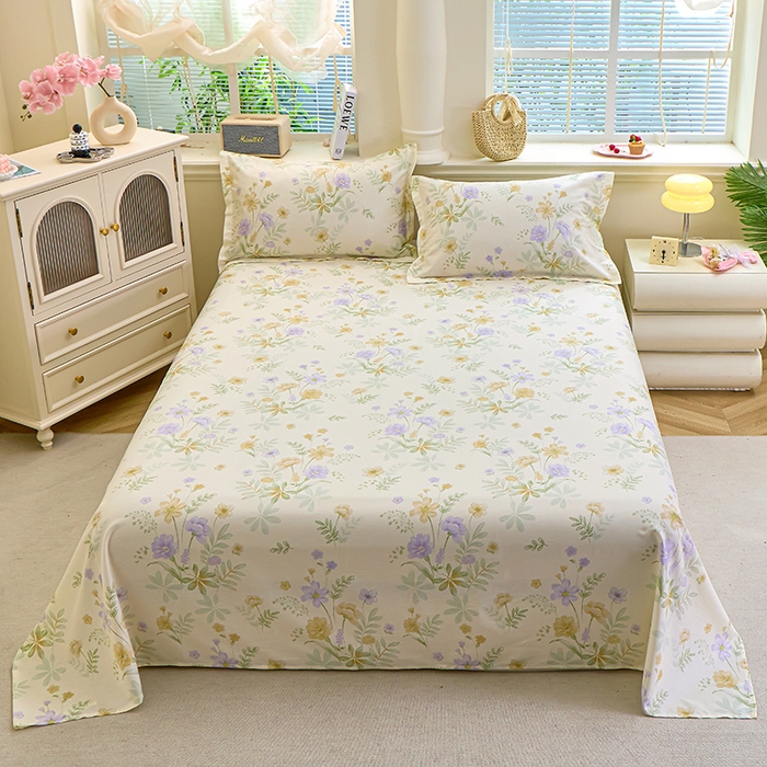 91家纺网 家纺一手货源 找家纺 （总）馨雅家纺 2026新款多规格纯棉印花床单单品床单单件