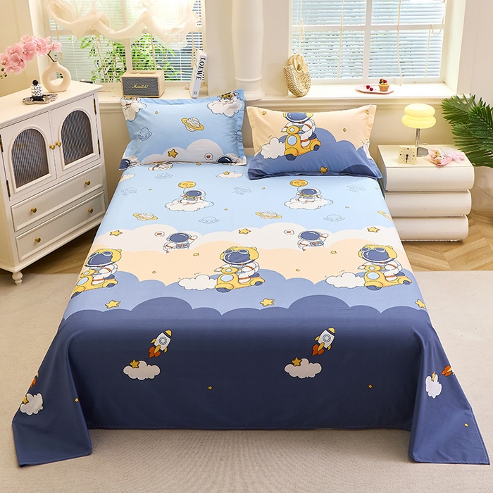 91家纺网 家纺一手货源 找家纺 （总）馨雅家纺 2026新款多规格纯棉印花床单单品床单单件