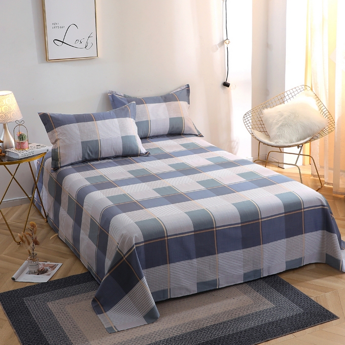 馨雅家纺 2026新款多规格纯棉印花床单单品床单单件 古典风雅