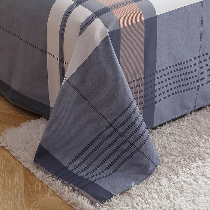 91家纺网 家纺一手货源 找家纺 馨雅家纺 2026新款多规格纯棉印花床单单品床单单件 汤布朗