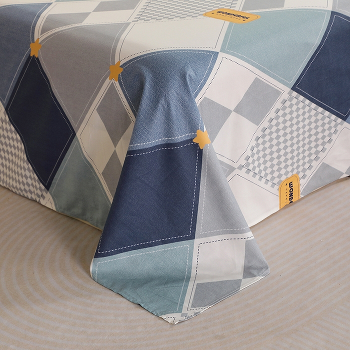 91家纺网 家纺一手货源 找家纺 馨雅家纺 2026新款多规格纯棉印花床单单品床单单件 罗利