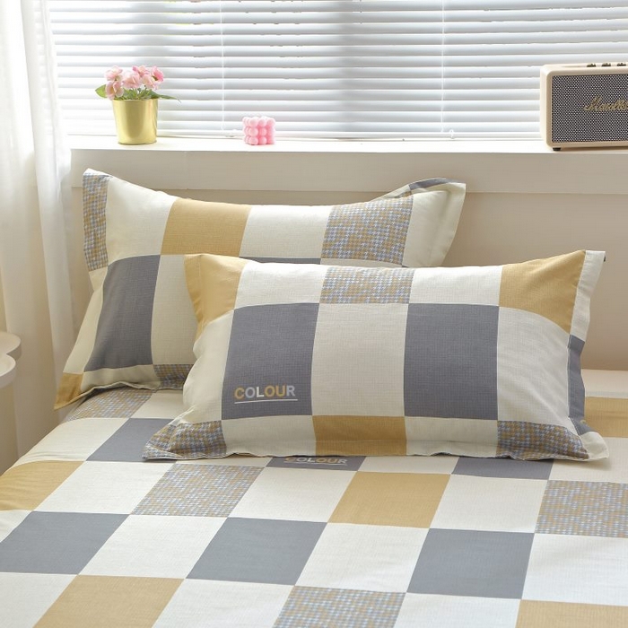 91家纺网 家纺一手货源 找家纺 （总）馨雅家纺 2026新款简欧纯棉印花枕套单品枕套枕套单件