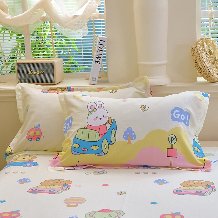 91家纺网 家纺一手货源 找家纺 （总）馨雅家纺 2026新款简欧纯棉印花枕套单品枕套枕套单件