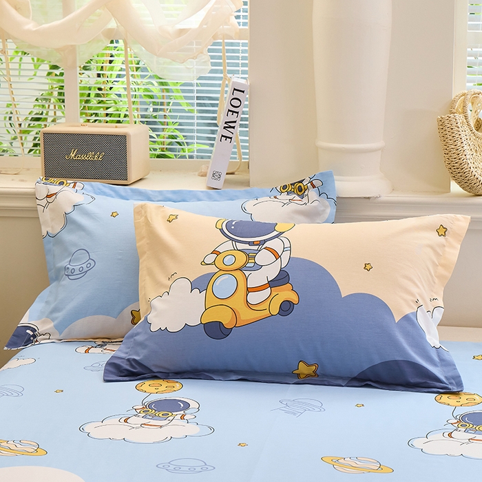 91家纺网 家纺一手货源 找家纺 （总）馨雅家纺 2026新款简欧纯棉印花枕套单品枕套枕套单件