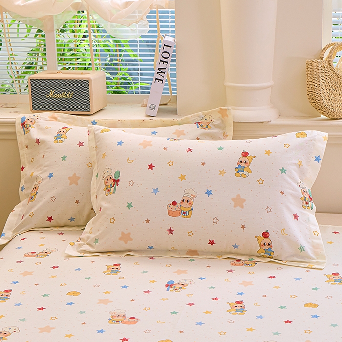 91家纺网 家纺一手货源 找家纺 （总）馨雅家纺 2026新款简欧纯棉印花枕套单品枕套枕套单件