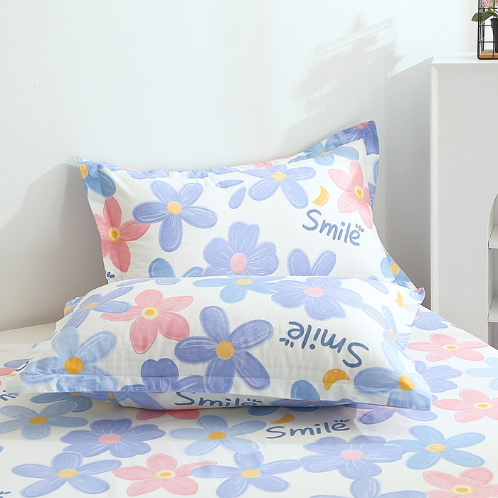 91家纺网 家纺一手货源 找家纺 （总）馨雅家纺 2026新款简欧纯棉印花枕套单品枕套枕套单件