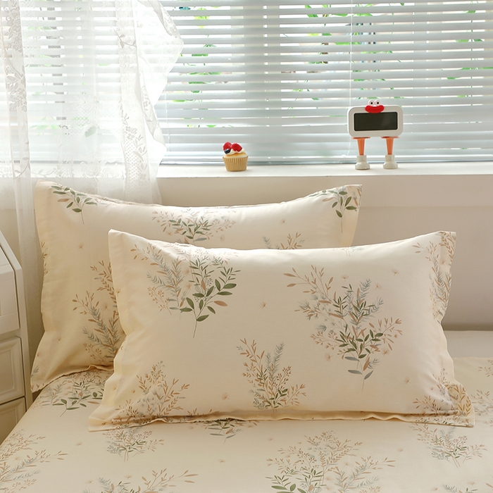 91家纺网 家纺一手货源 找家纺 （总）馨雅家纺 2026新款简欧纯棉印花枕套单品枕套枕套单件