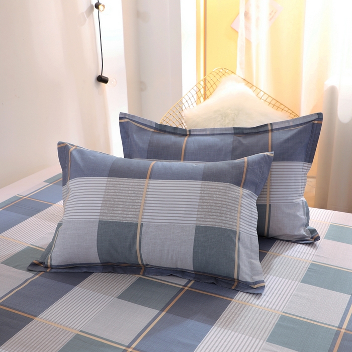 馨雅家纺 2026新款简欧纯棉印花枕套单品枕套枕套单件 古典风雅