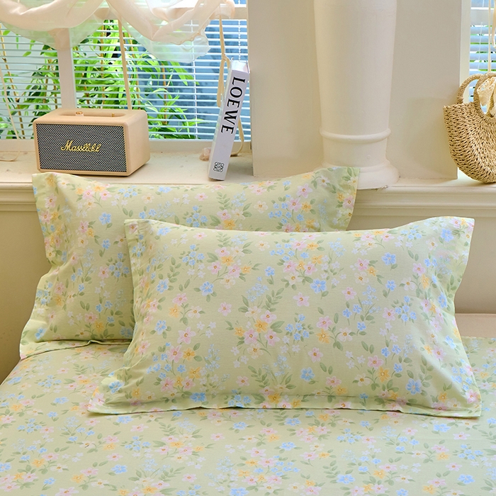 91家纺网 家纺一手货源 找家纺 （总）馨雅家纺 2026新款简欧纯棉印花枕套单品枕套枕套单件