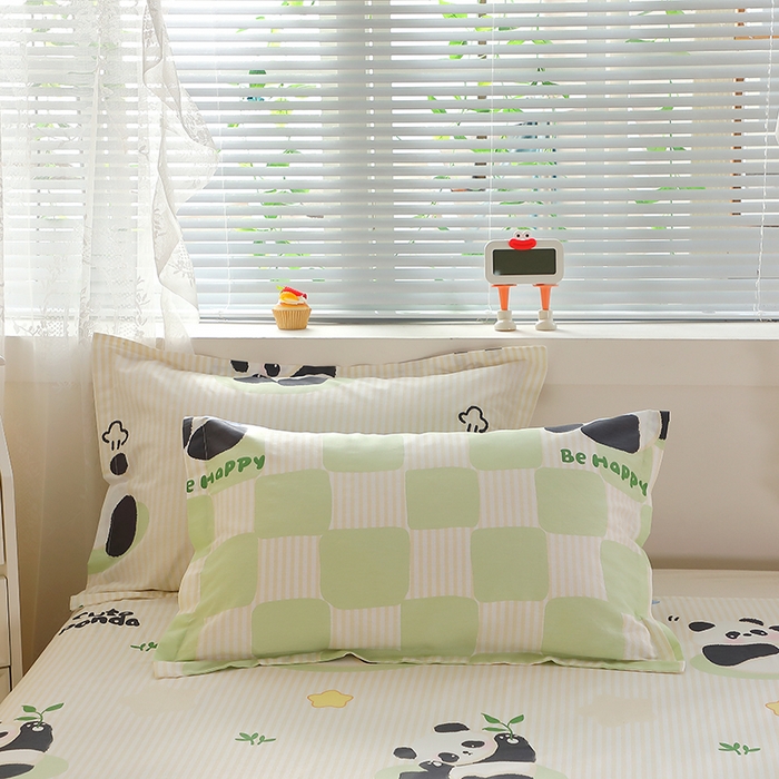 91家纺网 家纺一手货源 找家纺 （总）馨雅家纺 2026新款简欧纯棉印花枕套单品枕套枕套单件