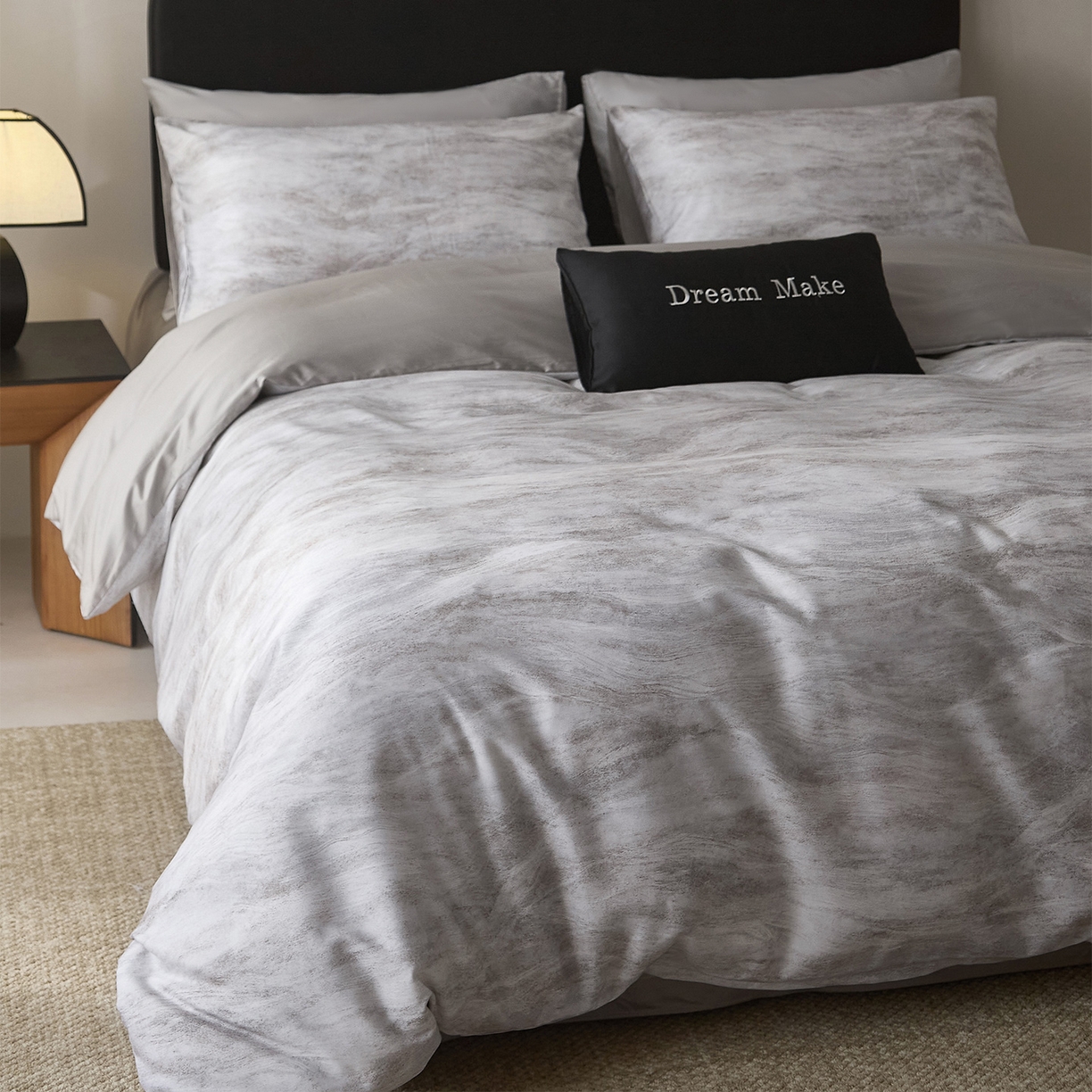 91家纺网 家纺一手货源 找家纺 （总）ONE TWO ONE 121 【会员-20】 【控价商品】【提供买家秀】  2026新款专版数码印花100s长绒棉全棉床上用品四件套