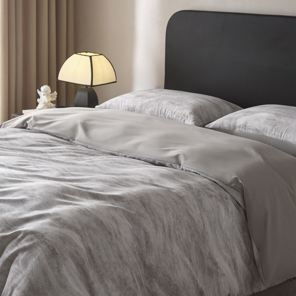 91家纺网 家纺一手货源 找家纺 （总）ONE TWO ONE 121 【会员-20】 【控价商品】【提供买家秀】  2026新款专版数码印花100s长绒棉全棉床上用品四件套