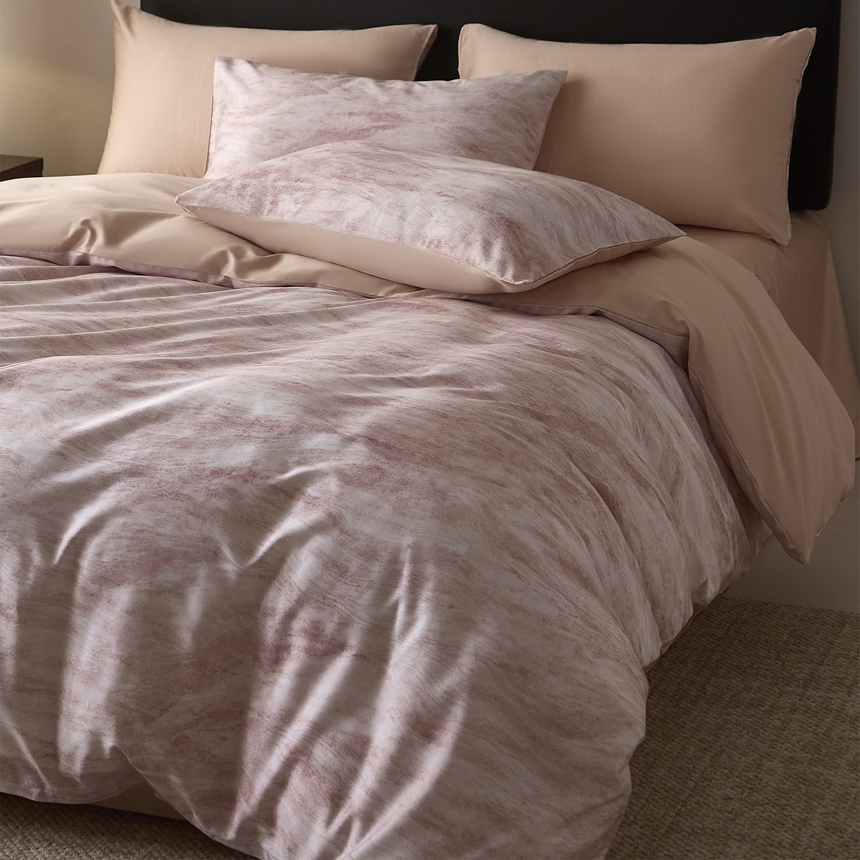 91家纺网 家纺一手货源 找家纺 （总）ONE TWO ONE 121 【会员-20】 【控价商品】【提供买家秀】  2026新款专版数码印花100s长绒棉全棉床上用品四件套