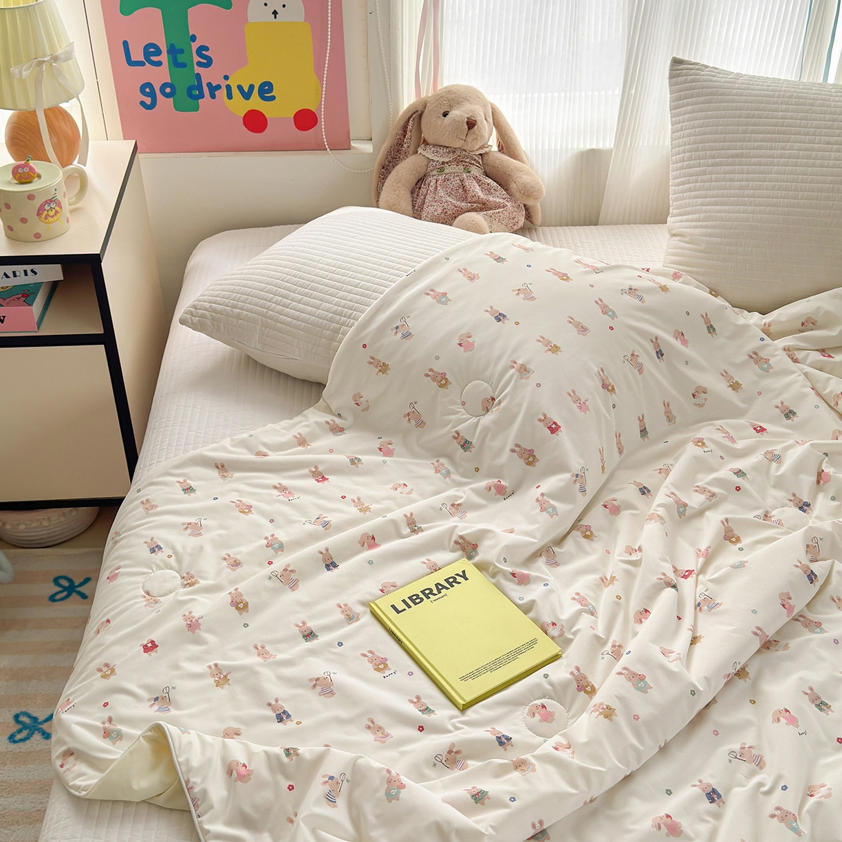 91家纺网 家纺一手货源 找家纺 （总）亿梵家居 2026新款锦氨印花凉感夏被