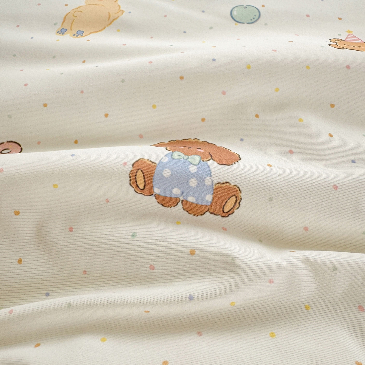 91家纺网 家纺一手货源 找家纺 亿梵家居 2026新款锦氨印花凉感夏被 甜心宝贝