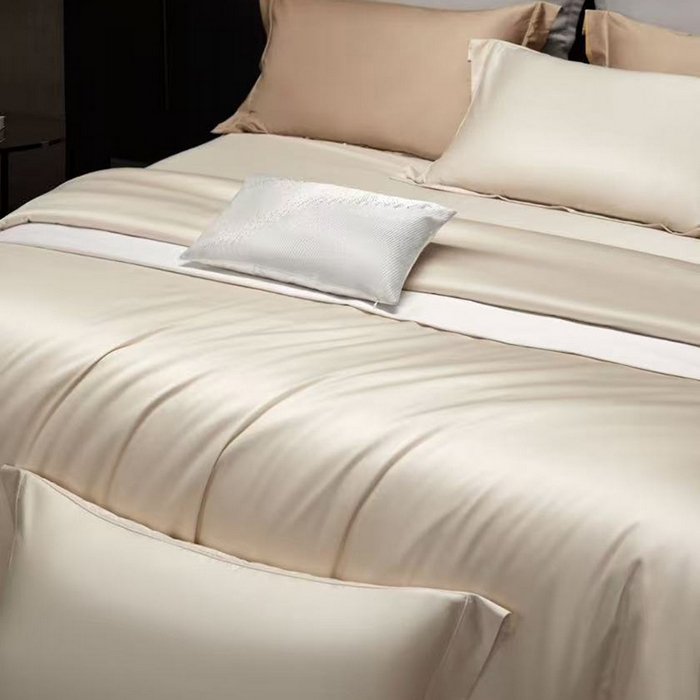 91家纺网 家纺一手货源 找家纺 （总）玖玖爱家纺 2026新款顶奢进口LFH级天丝棉四件套--雅韵