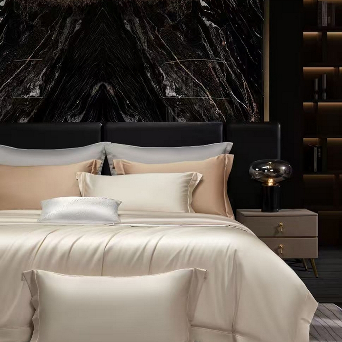 91家纺网 家纺一手货源 找家纺 （总）玖玖爱家纺 2026新款顶奢进口LFH级天丝棉四件套--雅韵