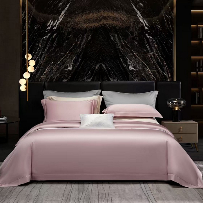 91家纺网 家纺一手货源 找家纺 （总）玖玖爱家纺 2026新款顶奢进口LFH级天丝棉四件套--雅韵