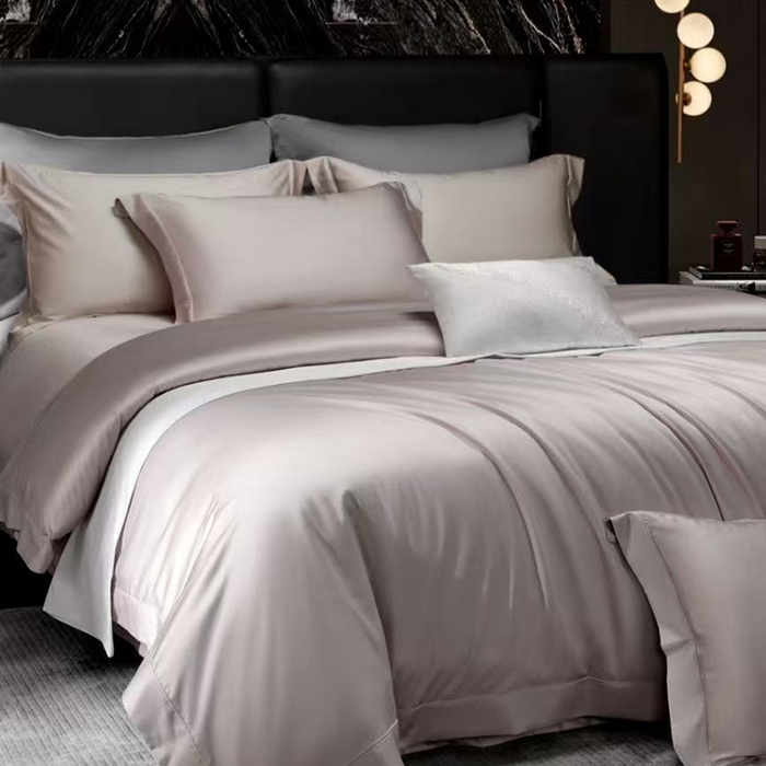 91家纺网 家纺一手货源 找家纺 玖玖爱家纺 2026新款顶奢进口LFH级天丝棉四件套--雅韵 雅韵-气质灰