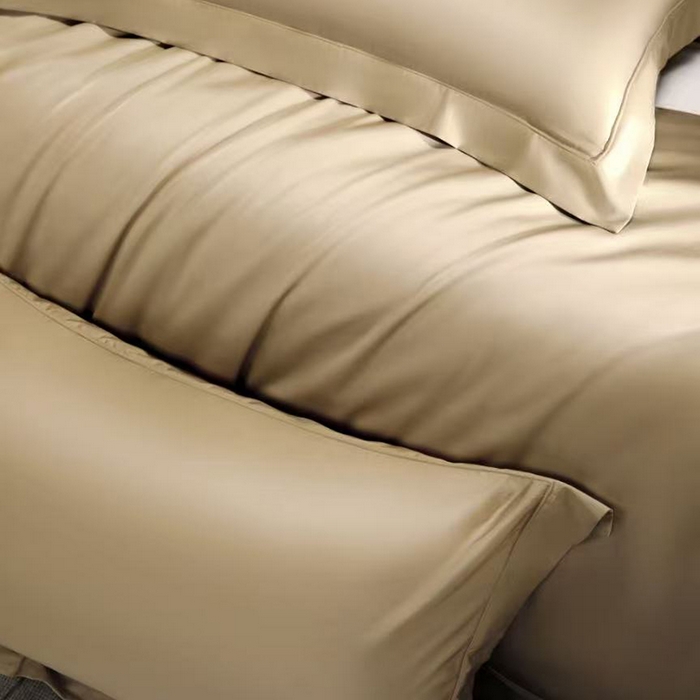 91家纺网 家纺一手货源 找家纺 玖玖爱家纺 2026新款顶奢进口LFH级天丝棉四件套--雅韵 雅韵-香槟金