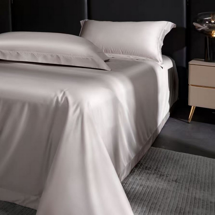 91家纺网 家纺一手货源 找家纺 玖玖爱家纺 2026新款顶奢进口LFH级天丝棉四件套--雅韵 雅韵-气质灰