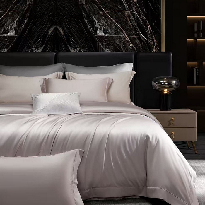 91家纺网 家纺一手货源 找家纺 玖玖爱家纺 2026新款顶奢进口LFH级天丝棉四件套--雅韵 雅韵-气质灰