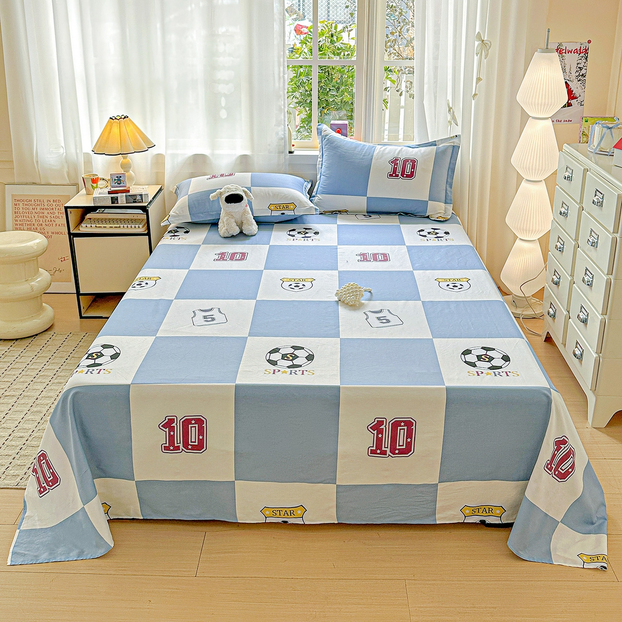 91家纺网 家纺一手货源 找家纺 （总）依庭 2026新款12868全棉纯棉印花床单单品床单床单单件-第二批