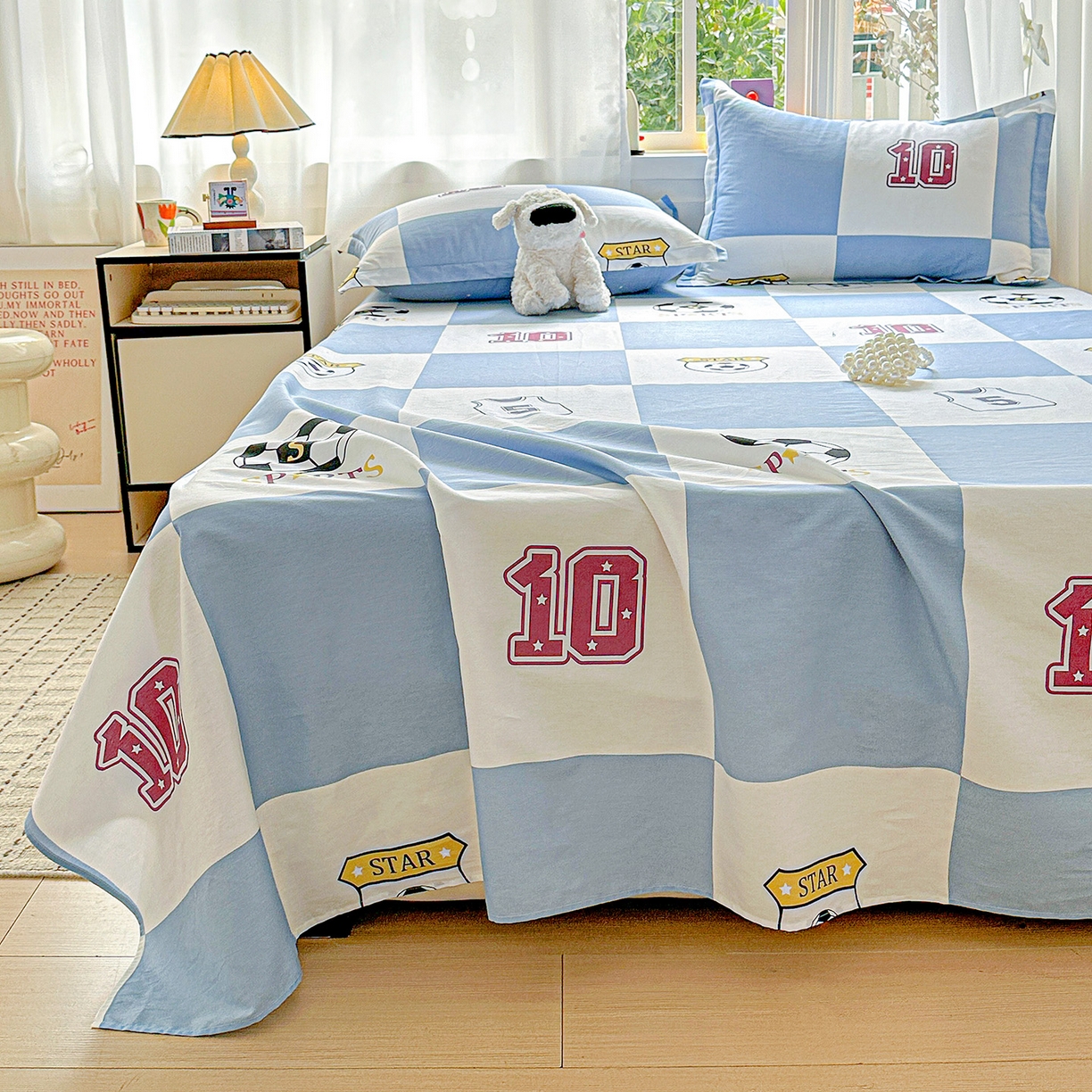 91家纺网 家纺一手货源 找家纺 （总）依庭 2026新款12868全棉纯棉印花床单单品床单床单单件-第二批